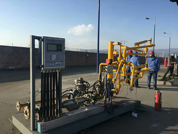 定量裝車系統(tǒng)現(xiàn)場(chǎng)圖